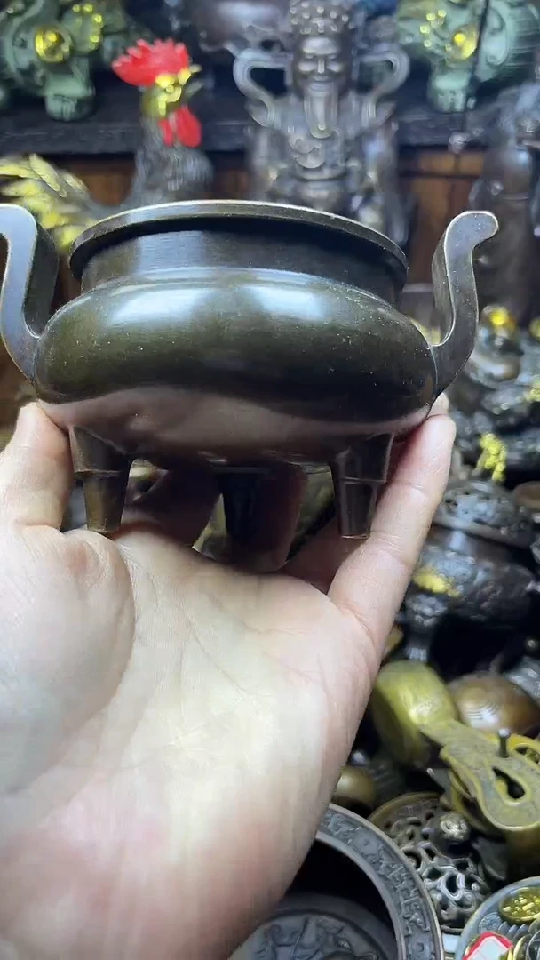 闪购链接，点击下单，有运费险，铜摆件