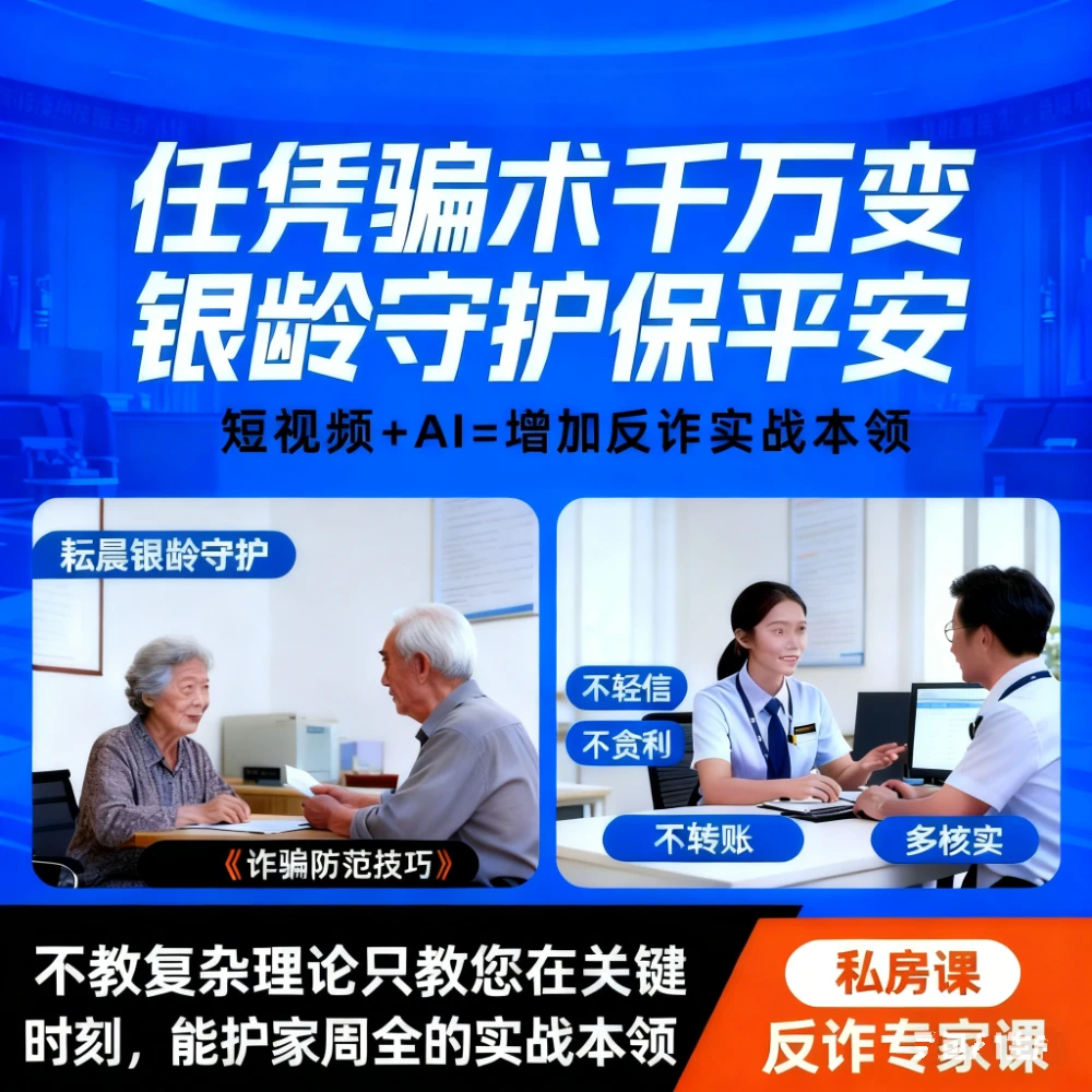 耘晨银龄守护盾专注中老年系统防诈课程解析最新骗局讲解最新案例