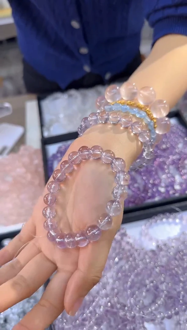 【闪购商品】水晶手串未镶嵌211/多样性发其一/卡10
