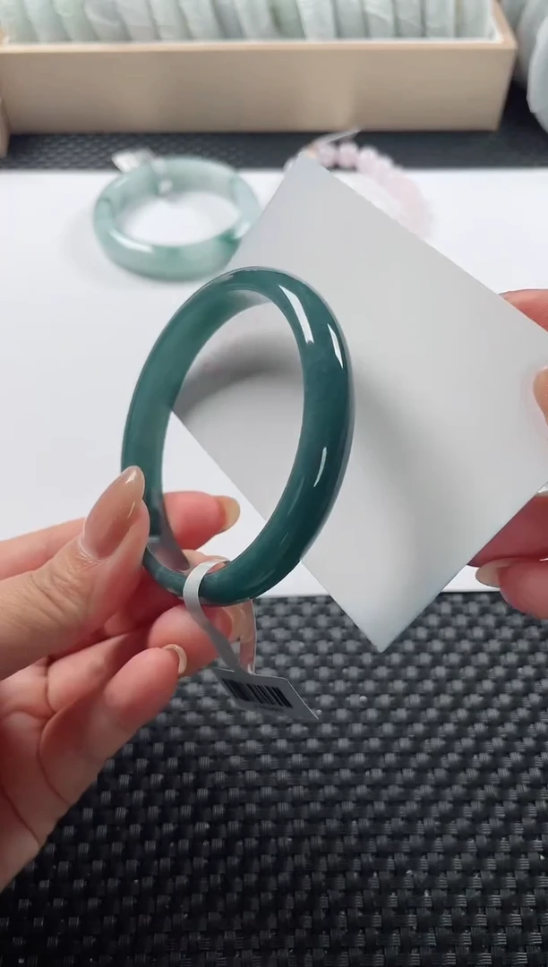 未镶嵌手镯翡翠基地发货H7735 57+