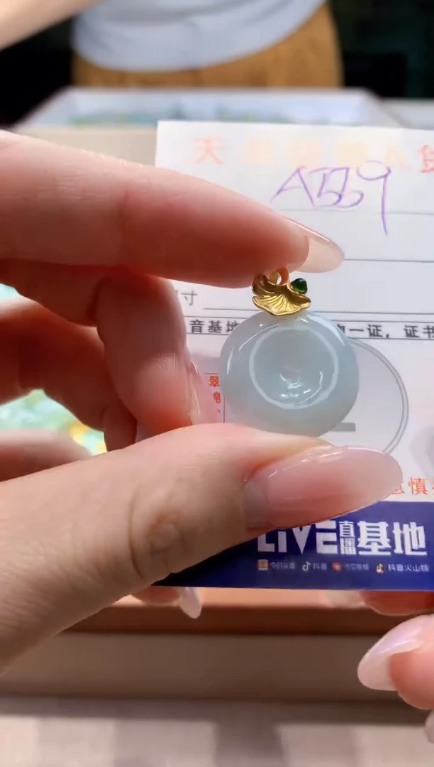 颈饰未镶嵌翡翠天然缅甸a货翡翠