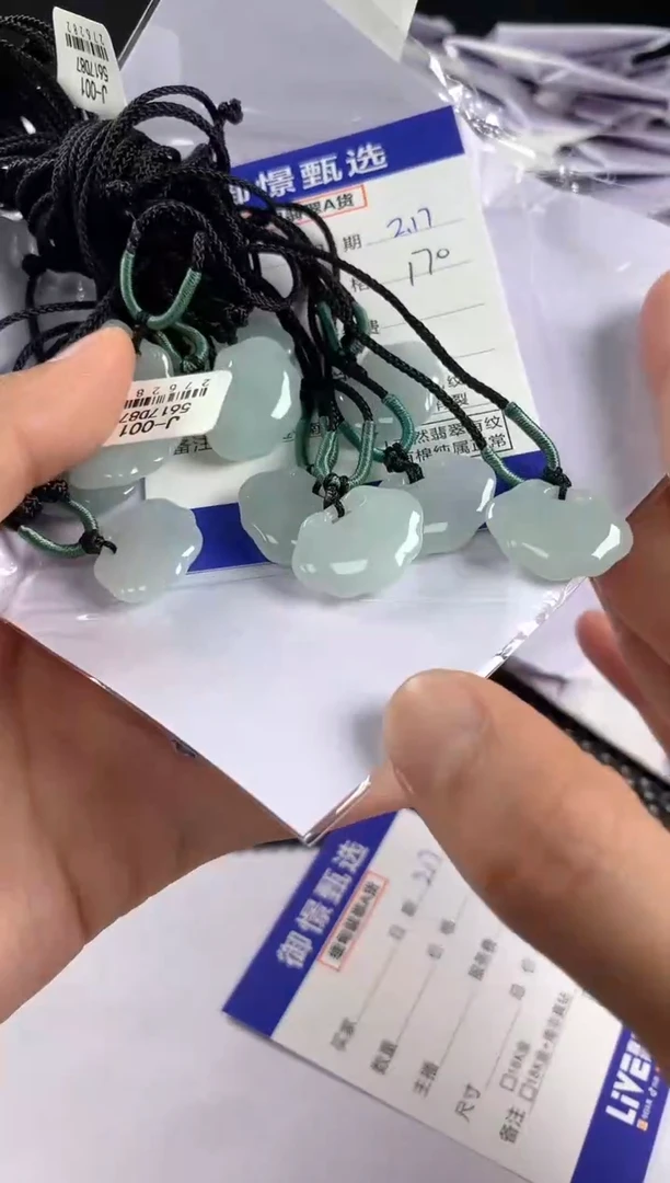 【闪购商品】翡翠颈饰未镶嵌多样性发其一件10