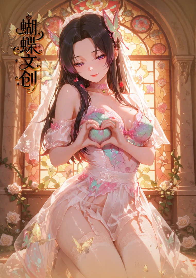 小泽【火影忍者】蝴蝶文创多IP双闪亚克力色纸 拆盒 代拆盲盒