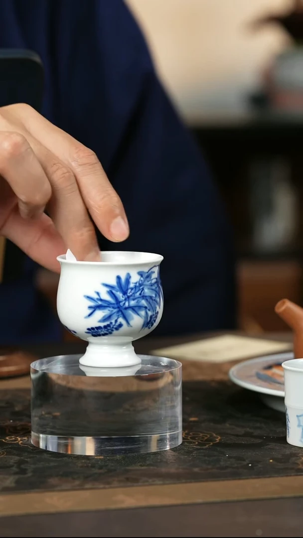 景德镇马老师鹌鹑杯