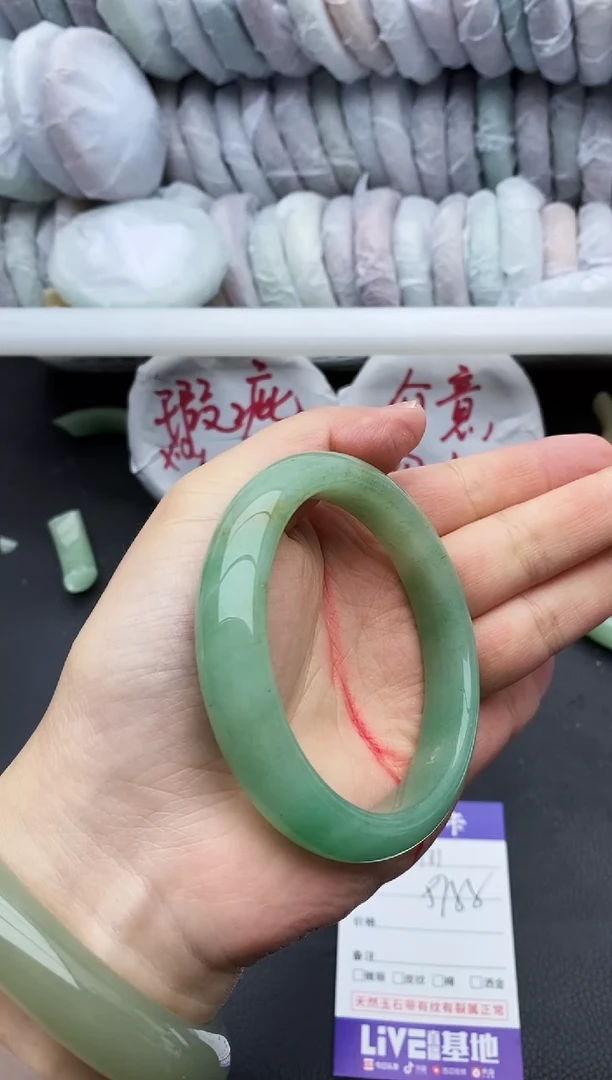 未镶嵌手镯石英质玉瑕疵181+57/58
