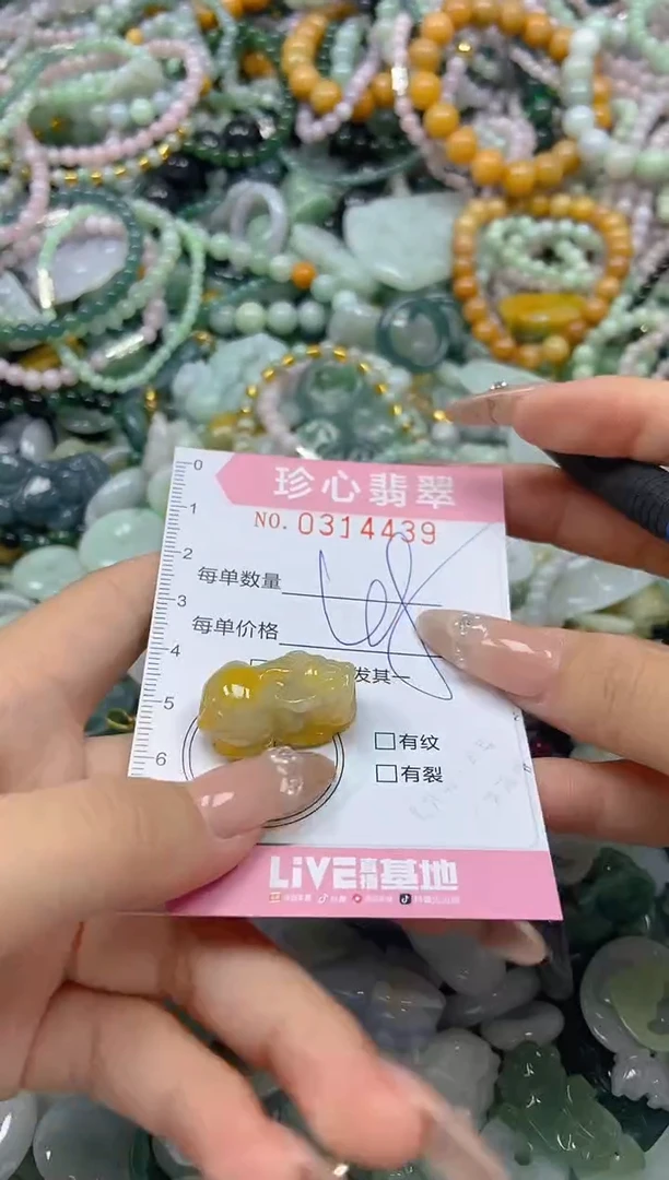 翡翠未镶嵌颈饰闪购0304439