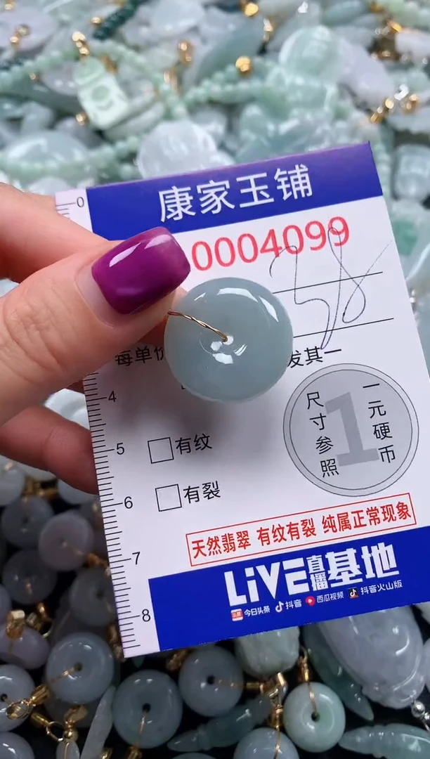 颈饰未镶嵌翡翠4099