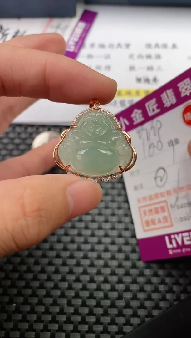 翡翠银S925镶嵌颈饰·