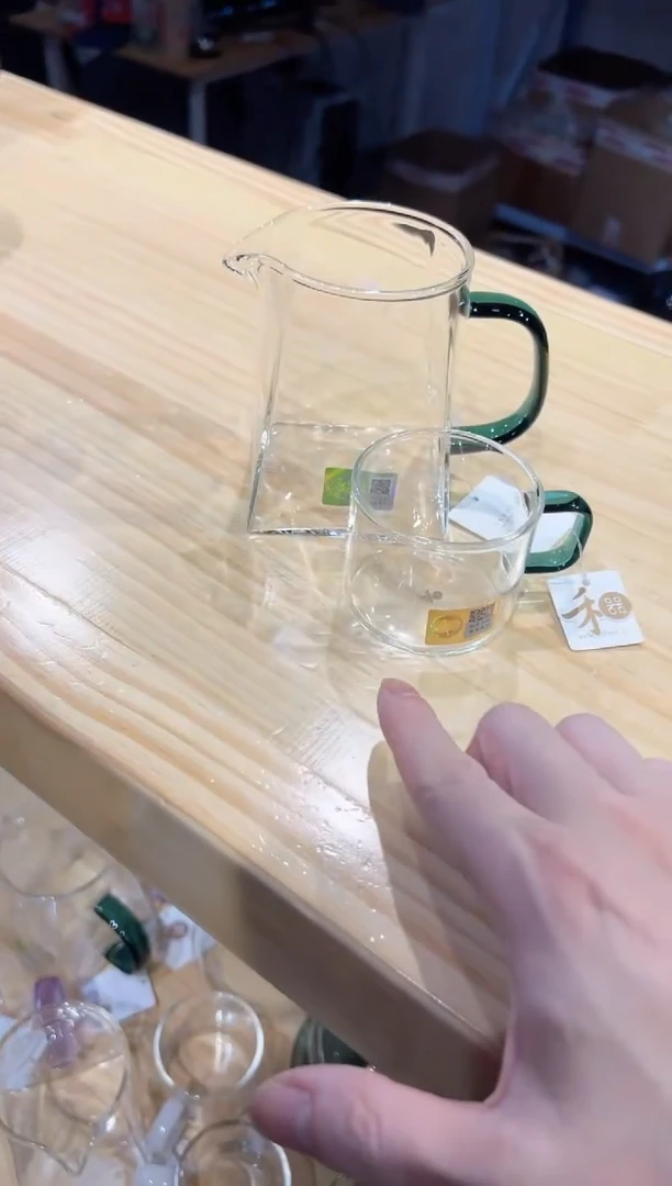 禾器-瀚然茶海-墨绿色+清禾杯墨绿1只