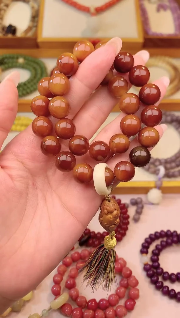 手串白玉菩提孤品12