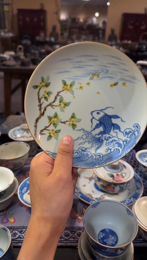 陶瓷景德镇小众手作器物