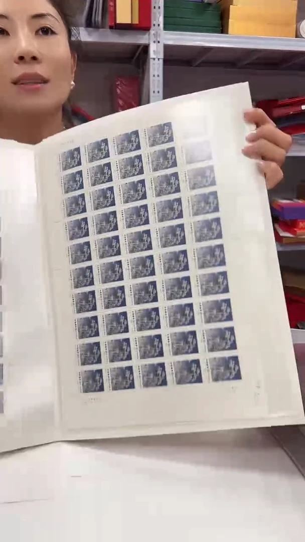 吉林雾凇大版邮票