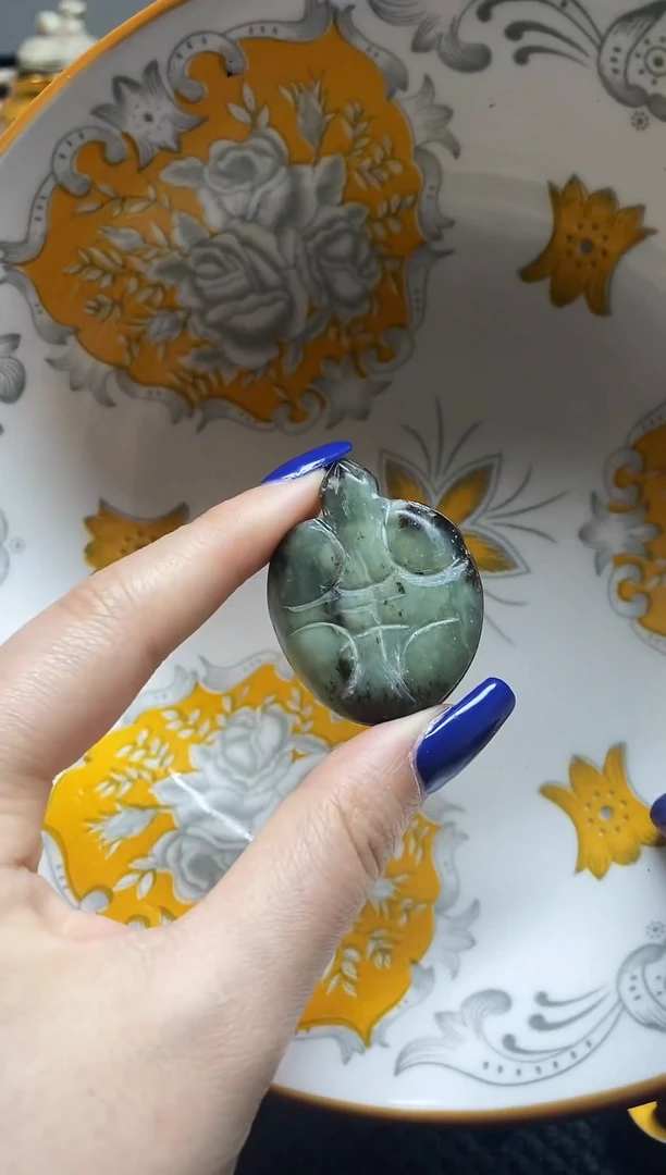 瓷片瓷片 瓷器 摆件1个