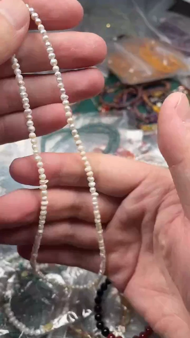 淡水珍珠未镶嵌颈饰多样性发货拍一发一