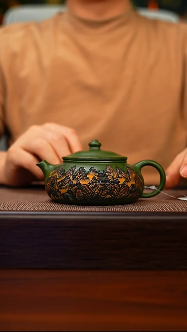 茶壶紫砂原矿紫砂手工茶壶