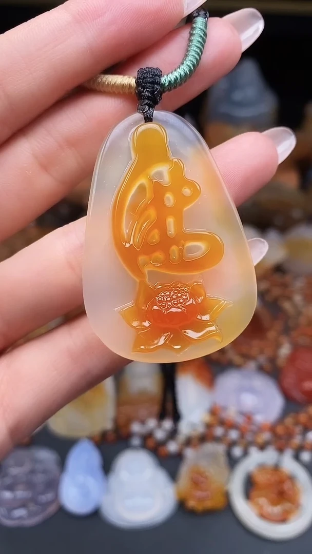 玛瑙/玉髓颈饰未镶嵌dd