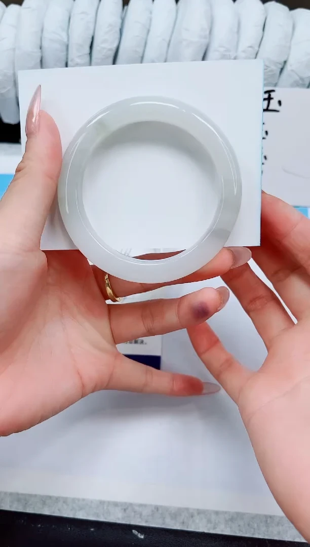 未镶嵌手镯石英质玉A167-53`54