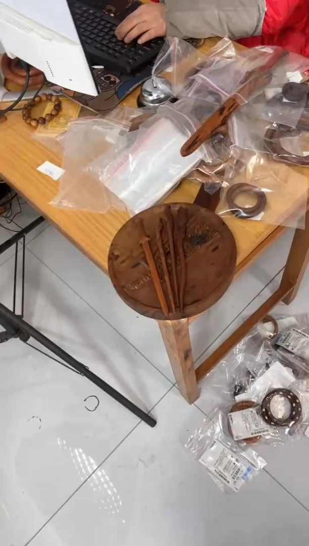 【闪购商品】木枣木19公分4个剑发簪