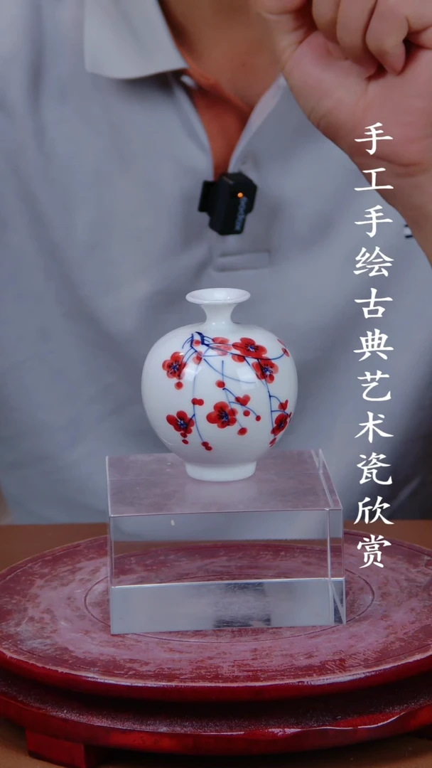 摆件景德镇手工手绘陶瓷摆件6