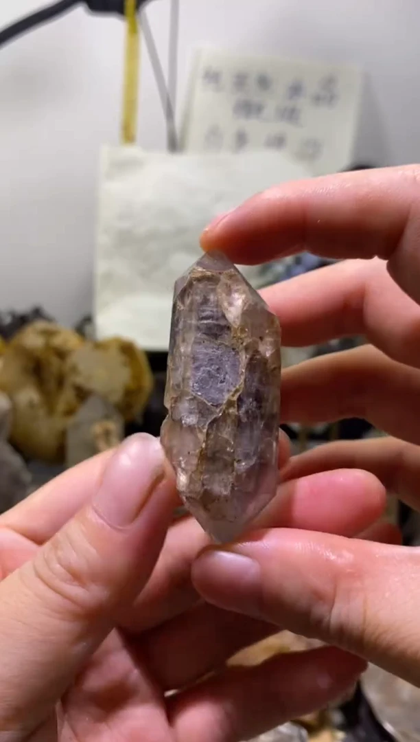 未镶嵌珠宝半成品水晶9号贵州闪灵