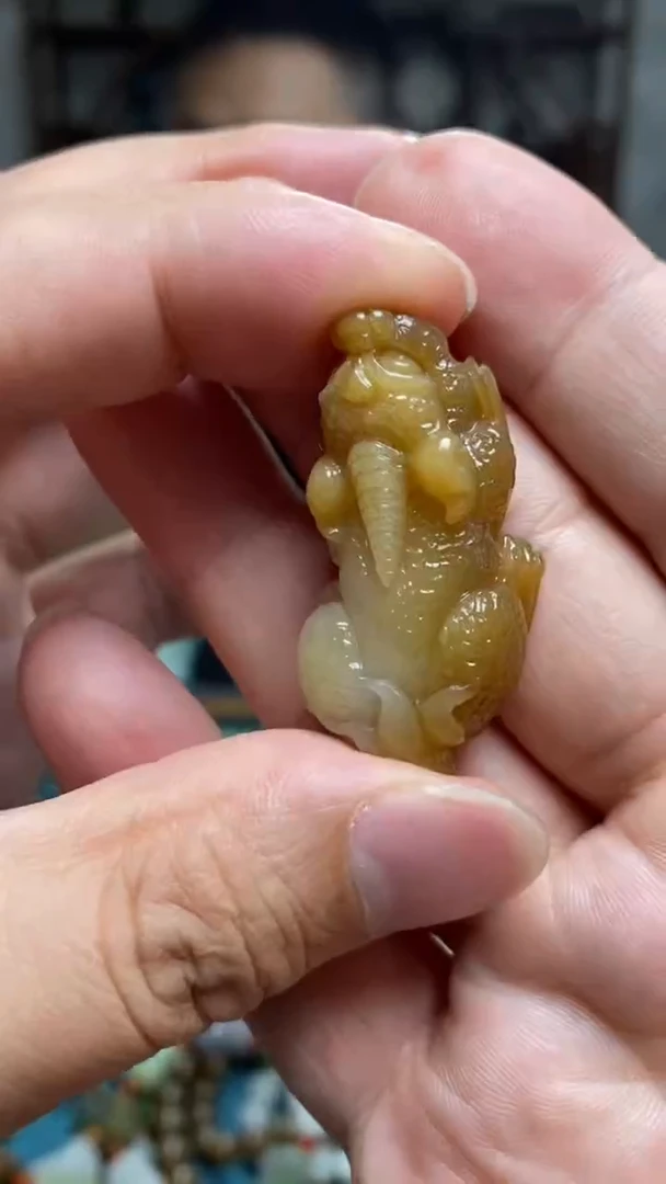 和田玉未镶嵌颈饰63