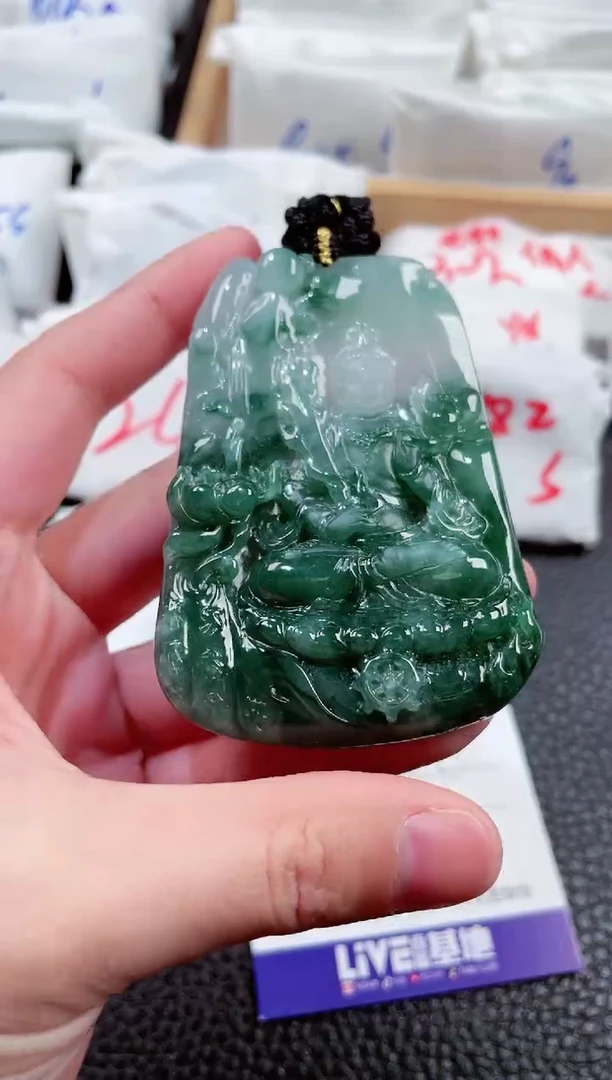 【闪购商品】翡翠颈饰未镶嵌00006562虚空