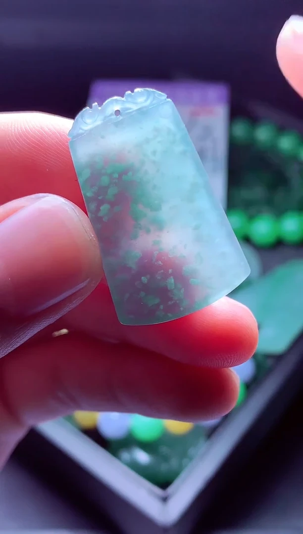 未镶嵌定制翡翠毛货翡翠定制519884