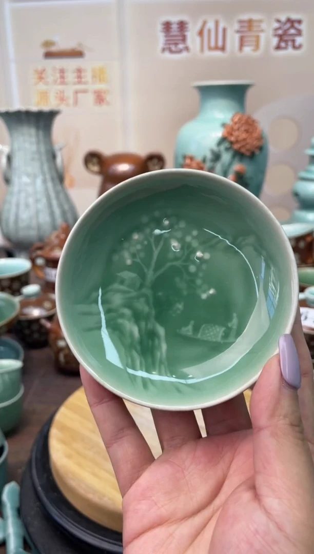 瓷 慧仙青瓷 龙泉青瓷大促 不分正暇