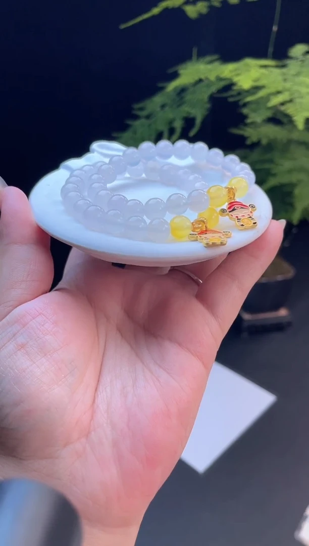 未镶嵌手串玛瑙/玉髓玛瑙手串多样性发一FL25092901