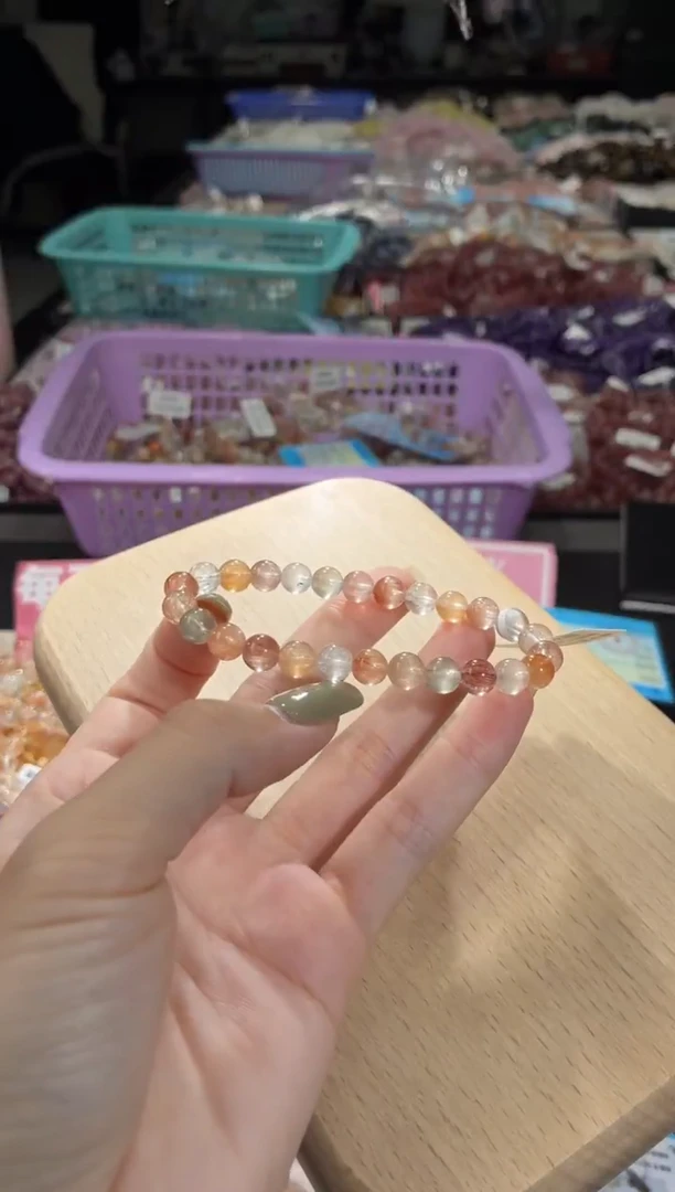 未镶嵌手链水晶420号 多样性发一R  7+