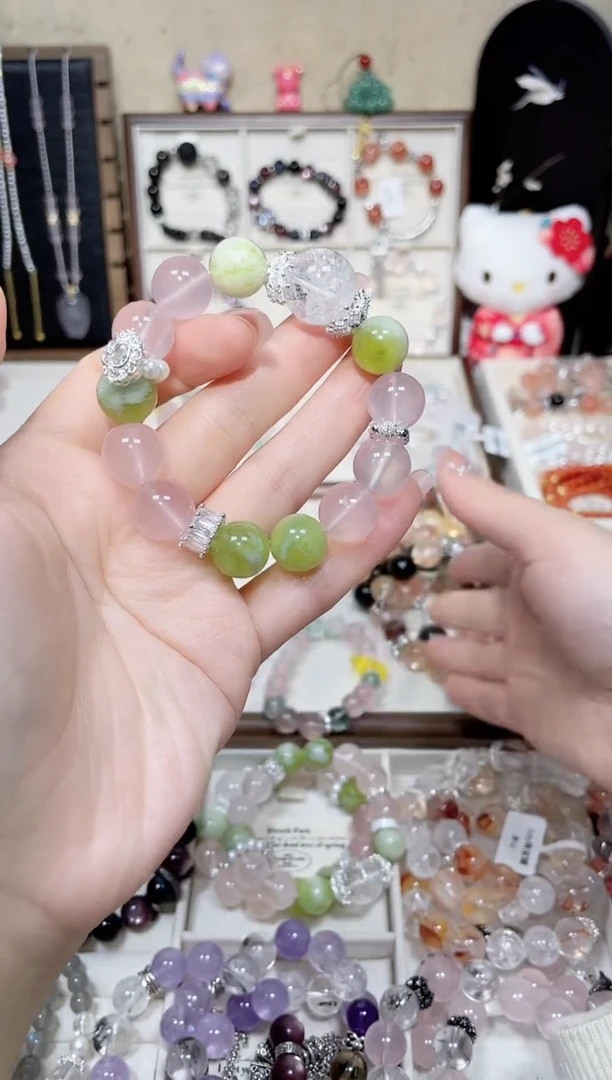 【闪购商品】水晶手串合金【小春日和】设计款手串