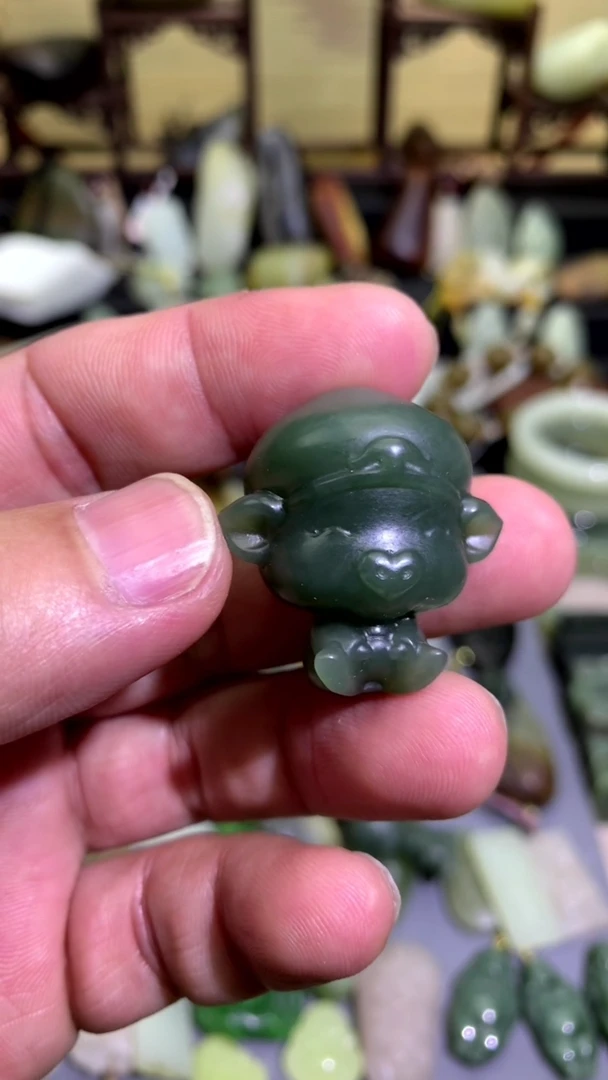 【闪购商品】和田玉颈饰未镶嵌猪八戒