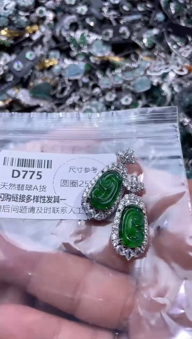 【闪购商品】翡翠颈饰未镶嵌D775多样性发其一