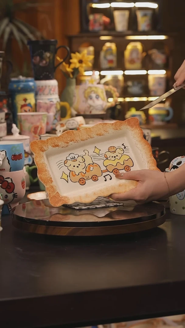 景德镇釉下彩绘设计师款式陶瓷