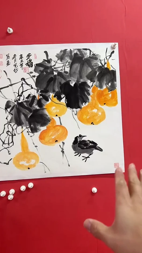 国画孟宪岱手绘国画