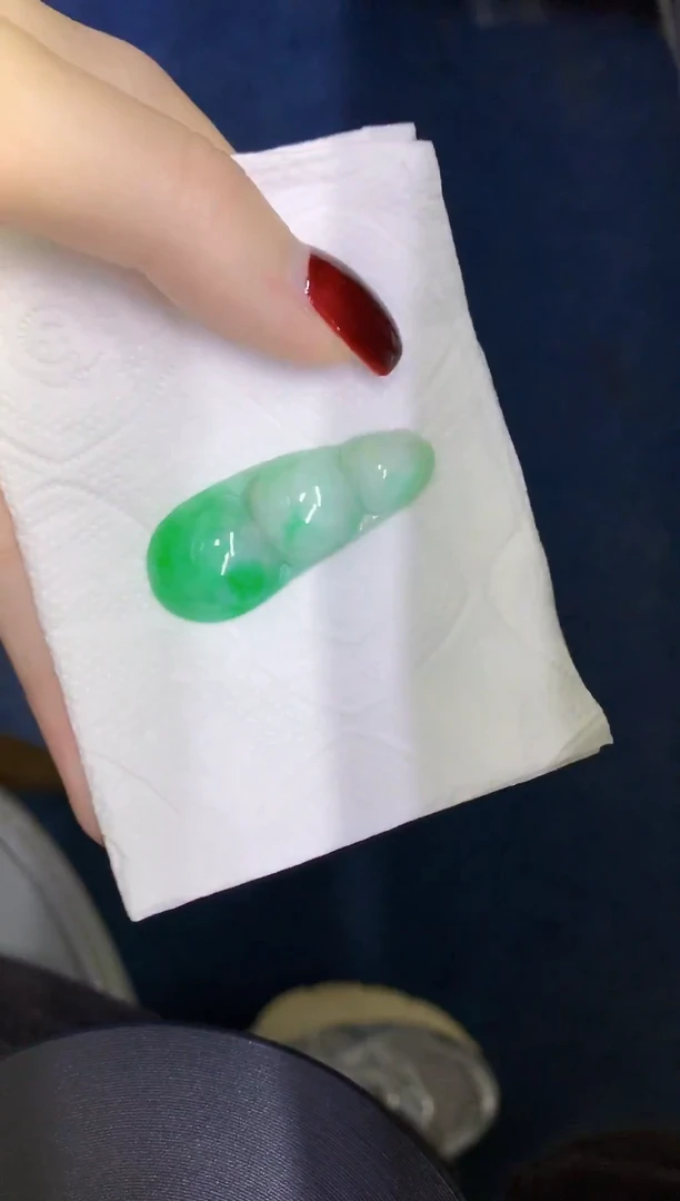 颈饰未镶嵌翡翠缅甸天然翡翠A货