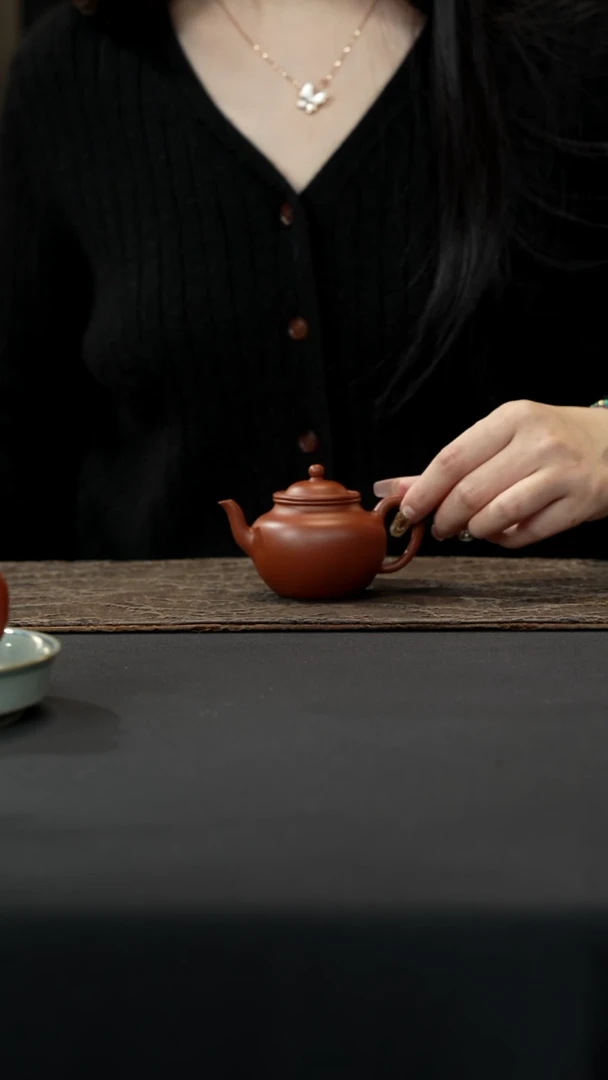 【闪购商品】紫砂茶壶朱泥思源壶120cc