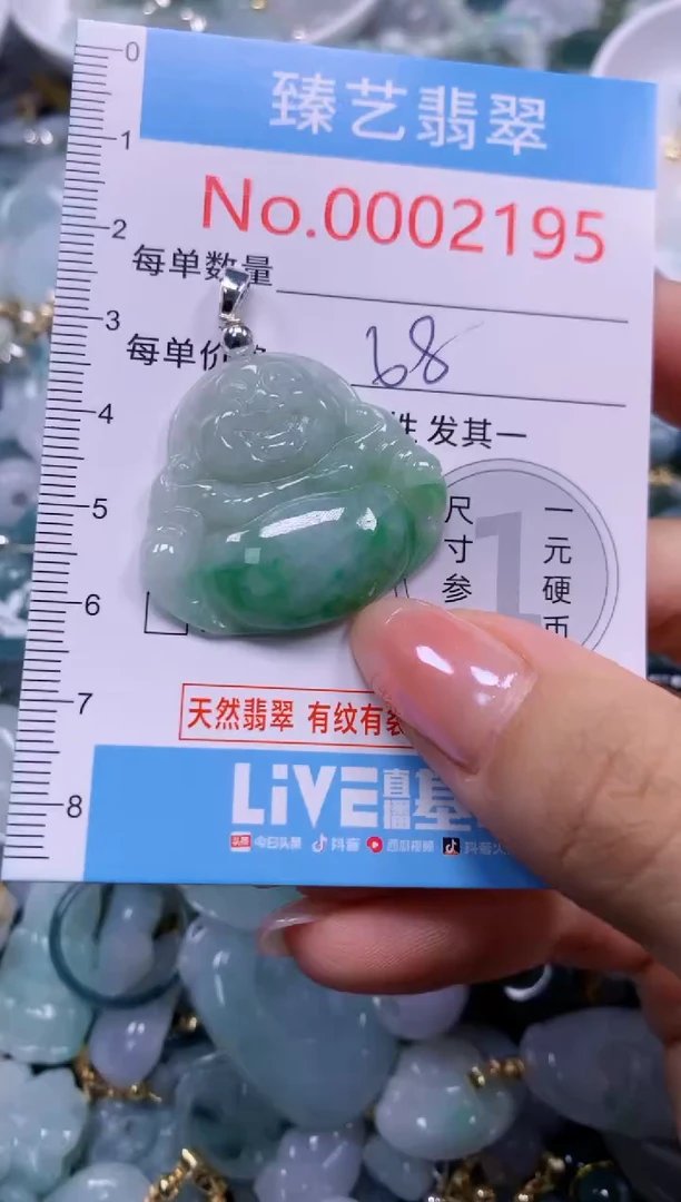 颈饰未镶嵌翡翠2195