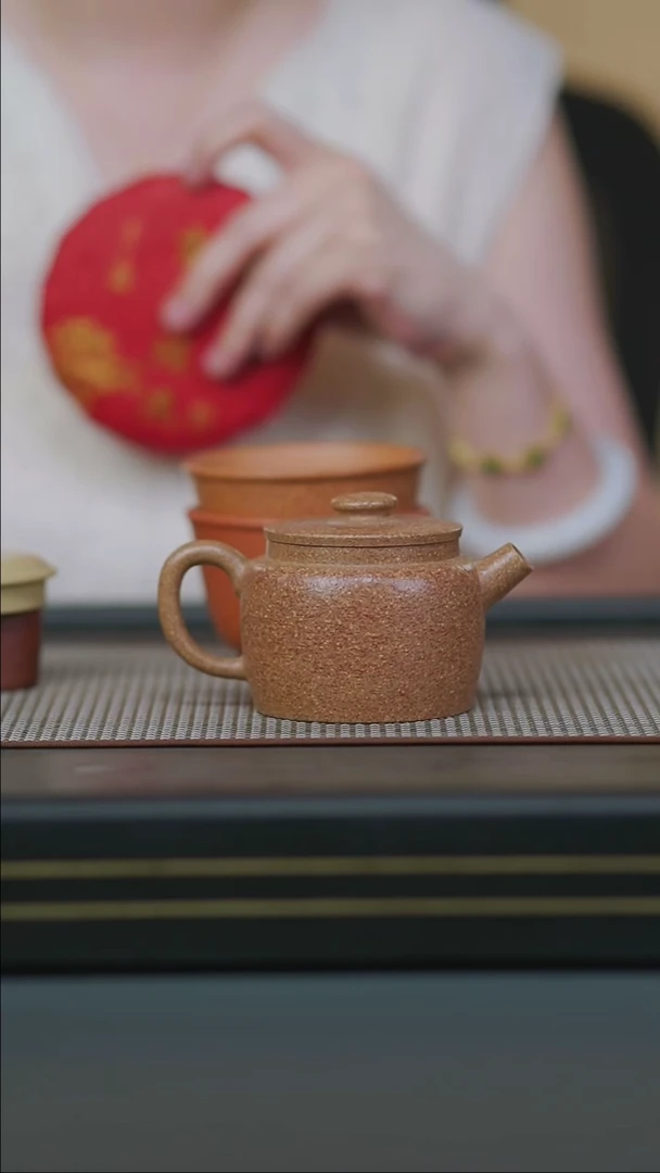 茶壶紫砂诺**舟03-全手金降坡高巨轮200cc+茶