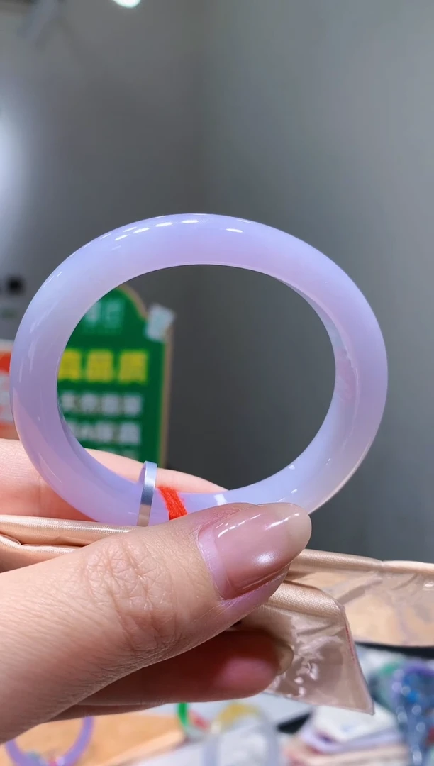 未镶嵌手镯（贵妃镯）翡翠k33天然A货缅甸翡翠54.5