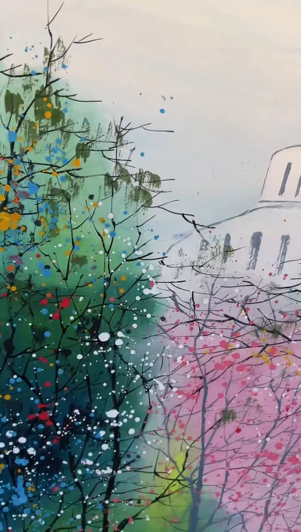 国画刘立荣亲笔绘画手绘作品D21