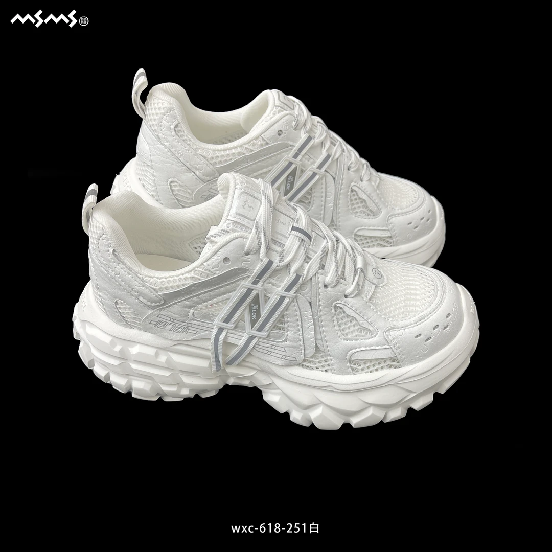 【玛莎玛索】618-251春季新款时尚百搭潮流厚底休闲款女鞋