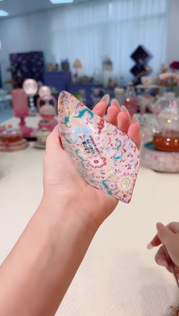 花开盛世--茶则--如图