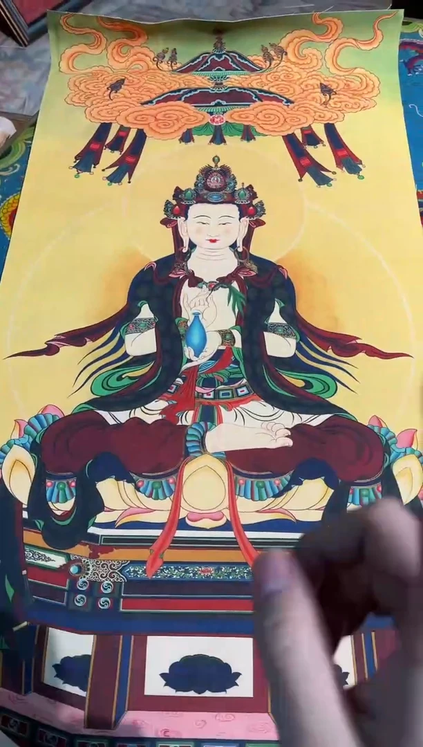 卷轴画路路的唐卡tk160