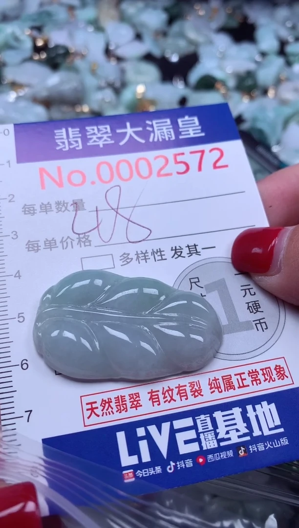 颈饰未镶嵌翡翠2572