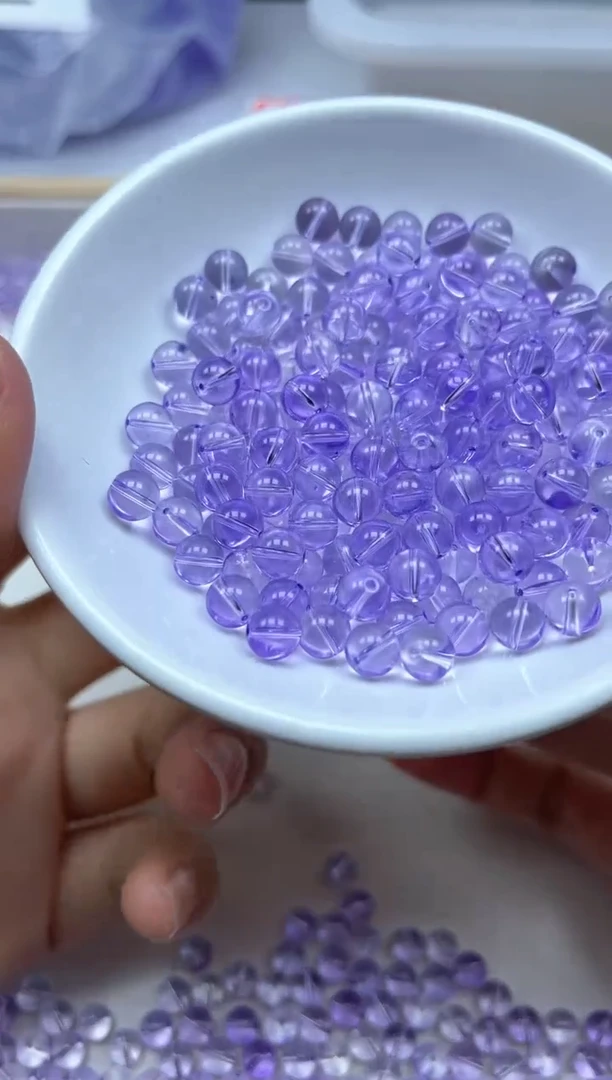 水晶珠宝半成品未镶嵌M692 维多利亚6mm30个8.8元