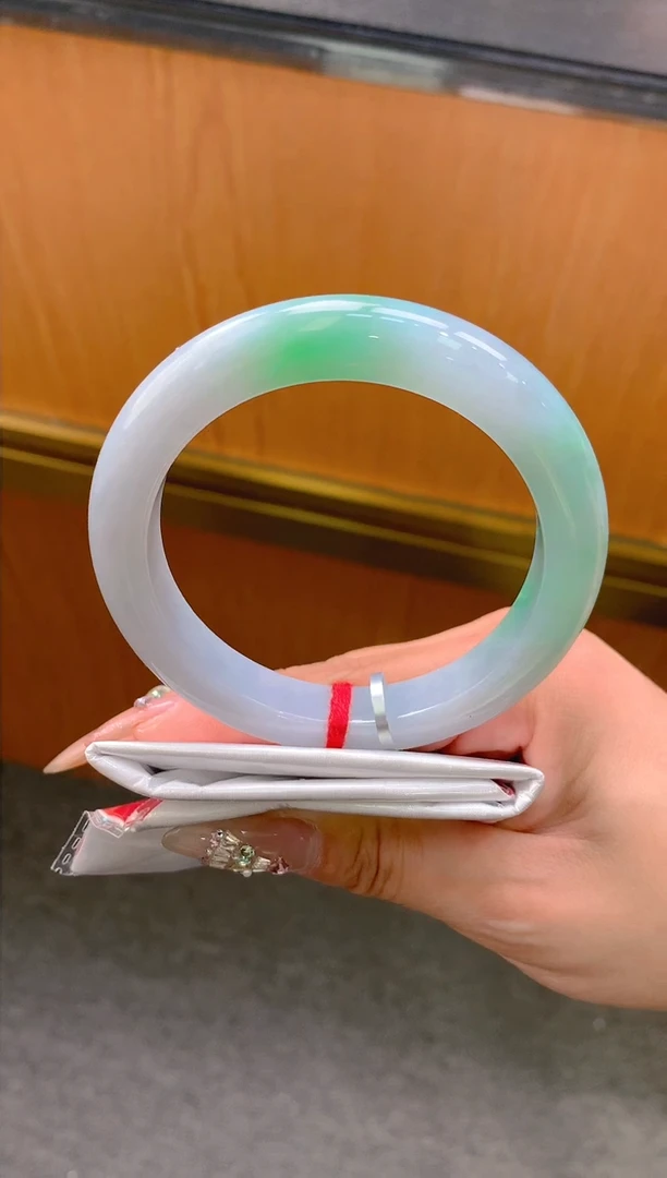 未镶嵌手镯翡翠-F41-正圈61