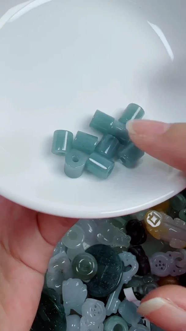 散珠翡翠337号链接,A货翡翠