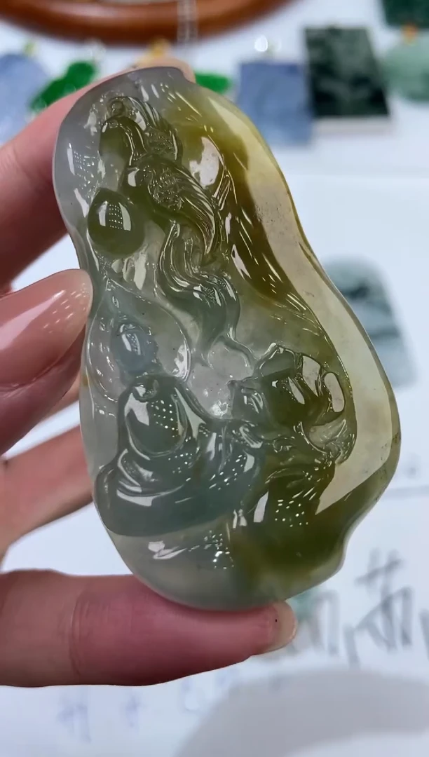 【闪购商品】翡翠未镶嵌颈饰285297