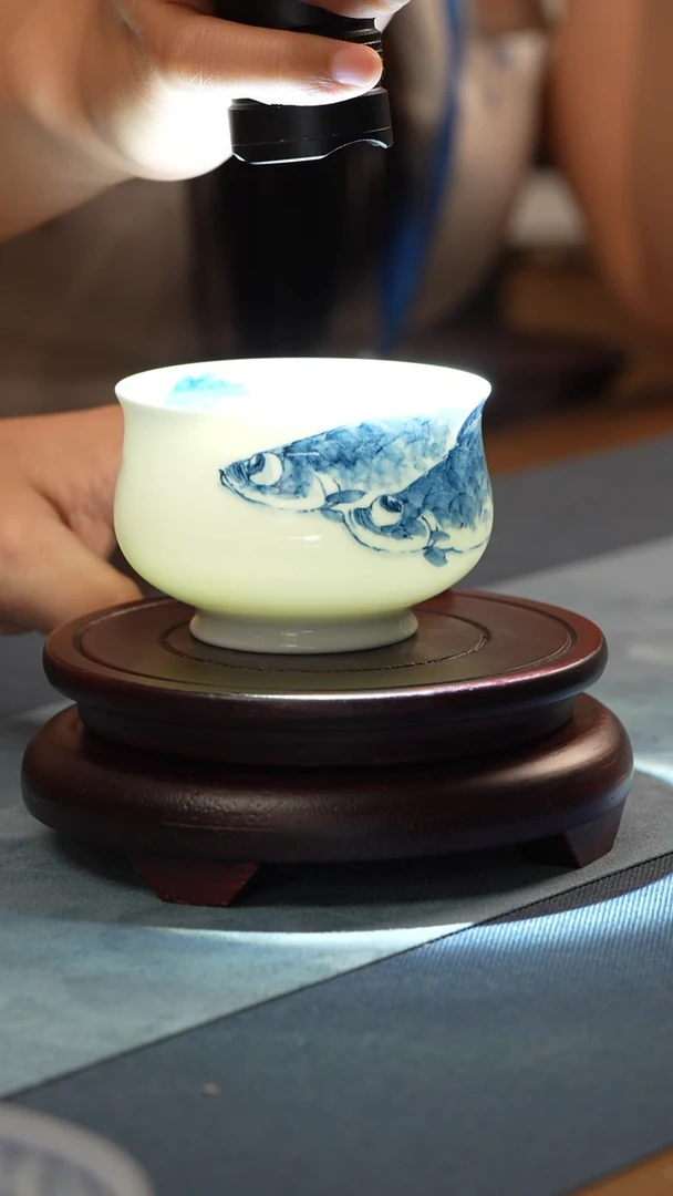 杯子非遗-王庆龙-鳜鱼炉式杯
